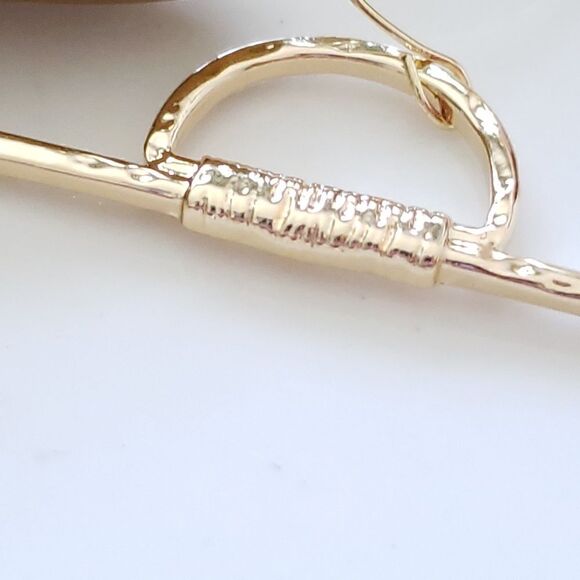 New! Zara Irregular Drop Earrings - Picture 4 of 14